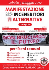 volantino manifestazione